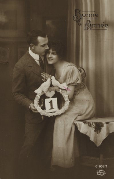 Tarjeta de Año Nuevo de French Photographer